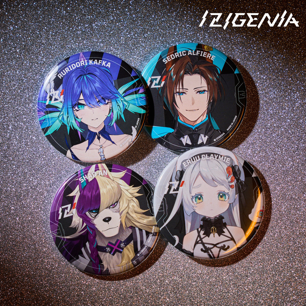 [1st Gen DEBUT] IZIGENIA Button Pin Set