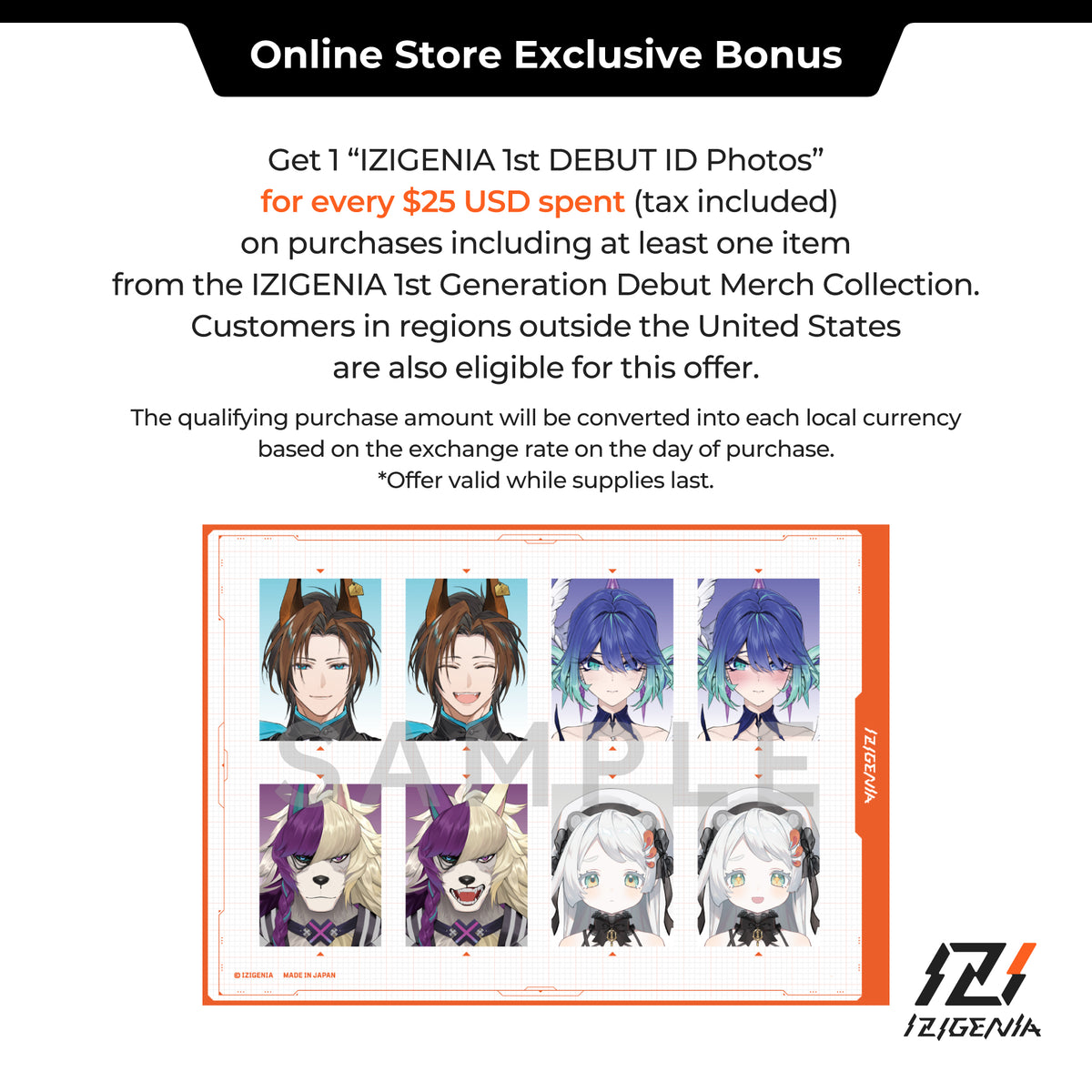 [1st Gen DEBUT] Shao An: IZIGENIA Acrylic Standee